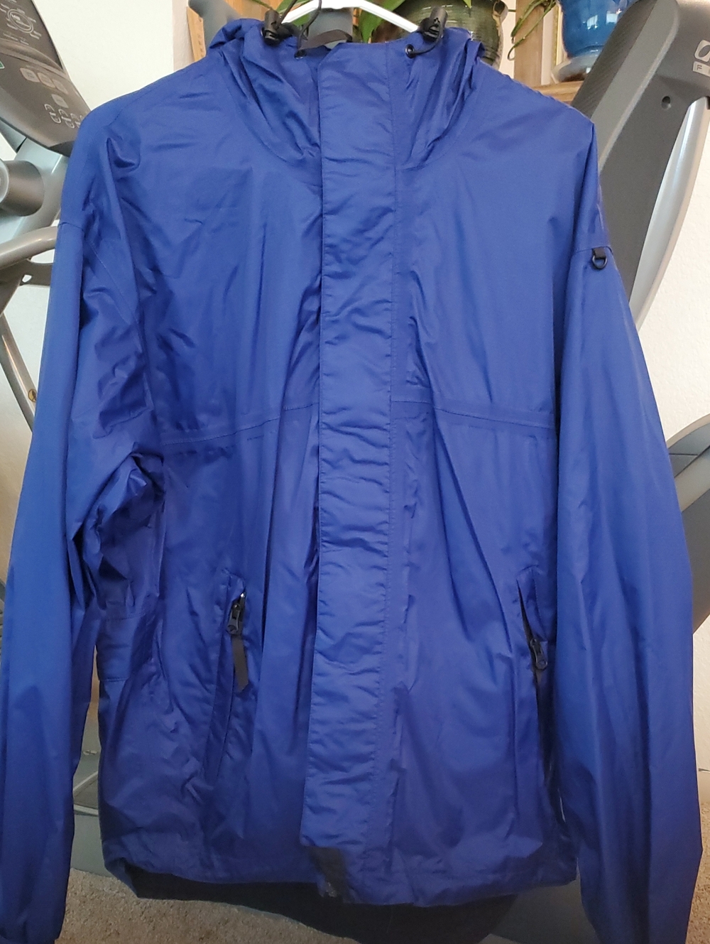 Pacific Trail Royal Blue Hooded Raincoat